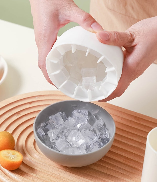 Silicone Mushroom Ice Mold – Easy Demould Ice Cube Maker for Freezer