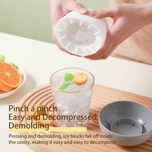 Silicone Mushroom Ice Mold – Easy Demould Ice Cube Maker for Freezer
